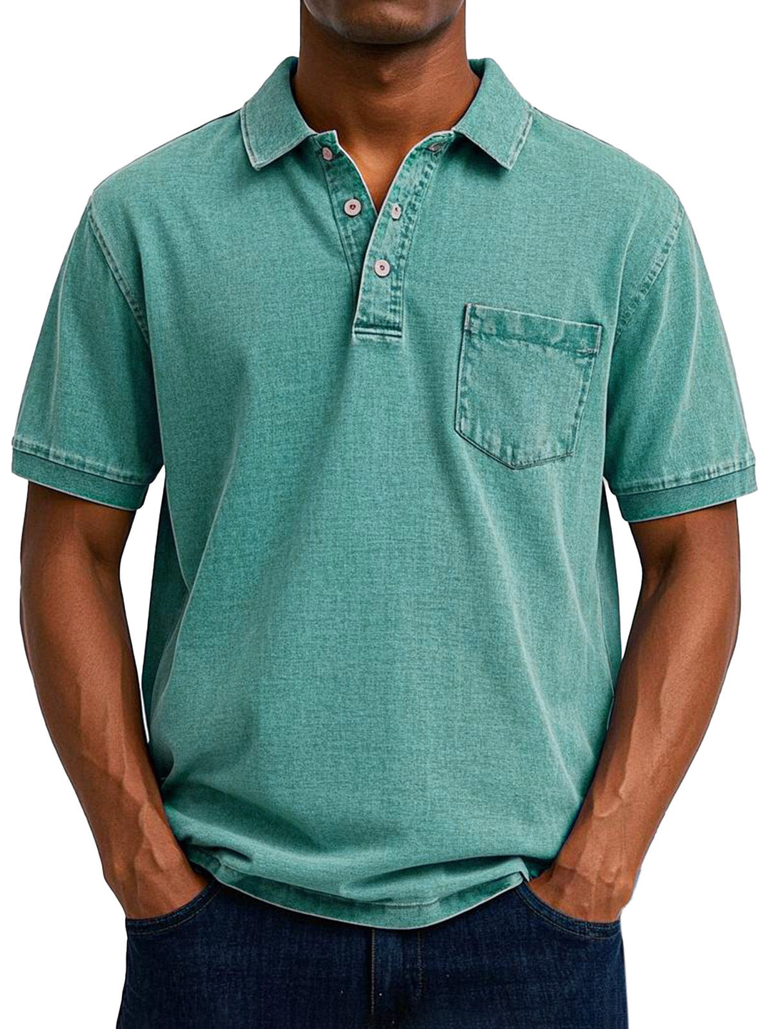 Markuz | Men's Casual Retro Polo Shirt