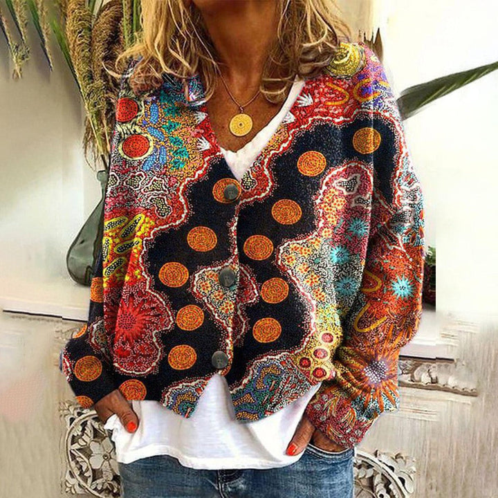 Carmelita | Vibrant Cozy Cardigan