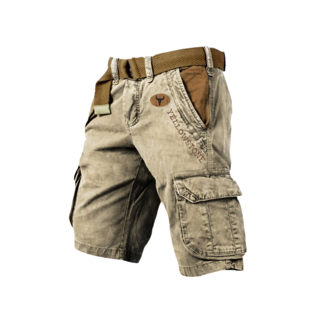 Men's Multi-Pocket Tactical Cargo Shorts