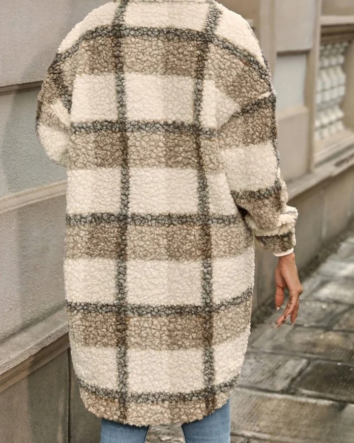 Marilla | Cozy Plaid Coat