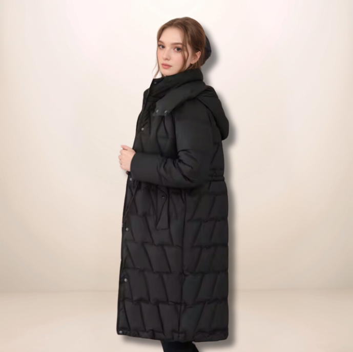 Jayne | Ultra-Warm Quilted Winter Coat with Hood