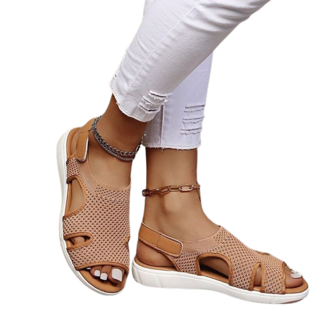 Women's Elastic Flat Sandals