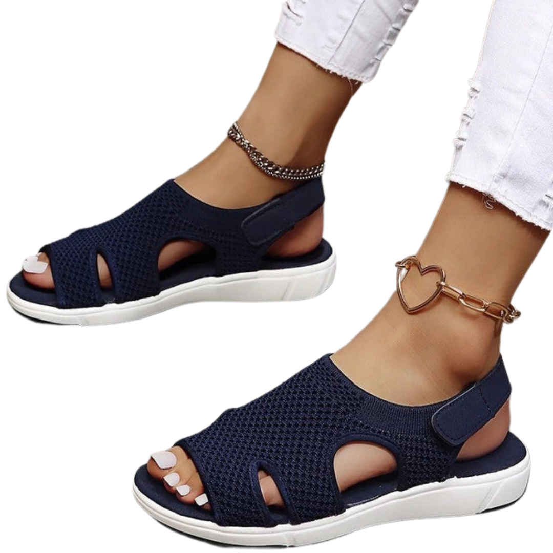 Women's Elastic Flat Sandals