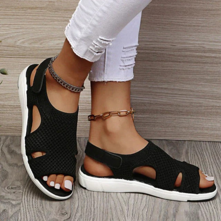 Women's Elastic Flat Sandals