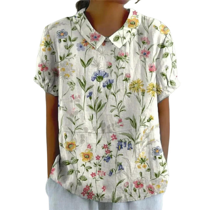 Women's Floral Print Casual Shirt