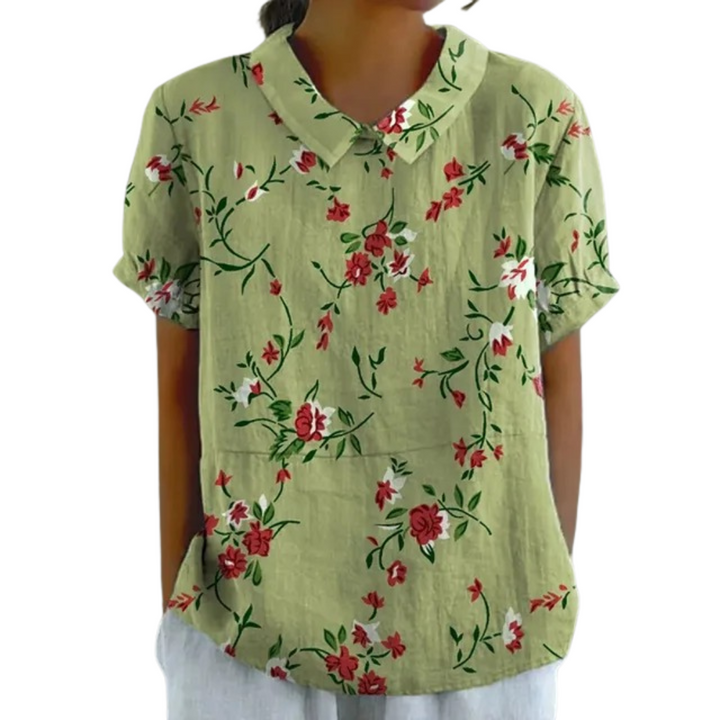 Women's Floral Print Casual Shirt