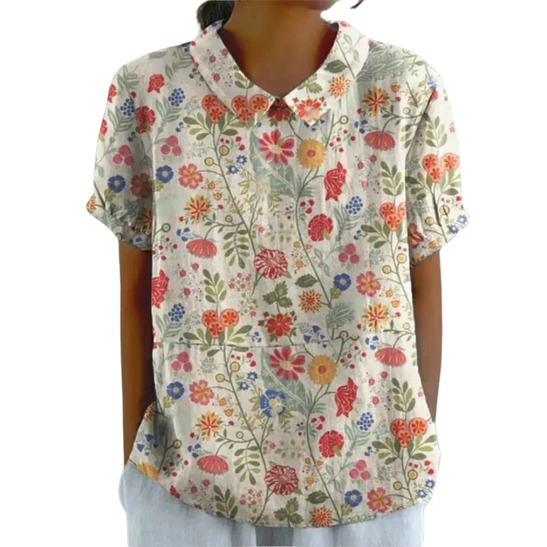 Women's Floral Print Casual Shirt