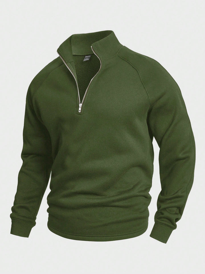 Anton | Men’s Casual Half-Zip Pullover