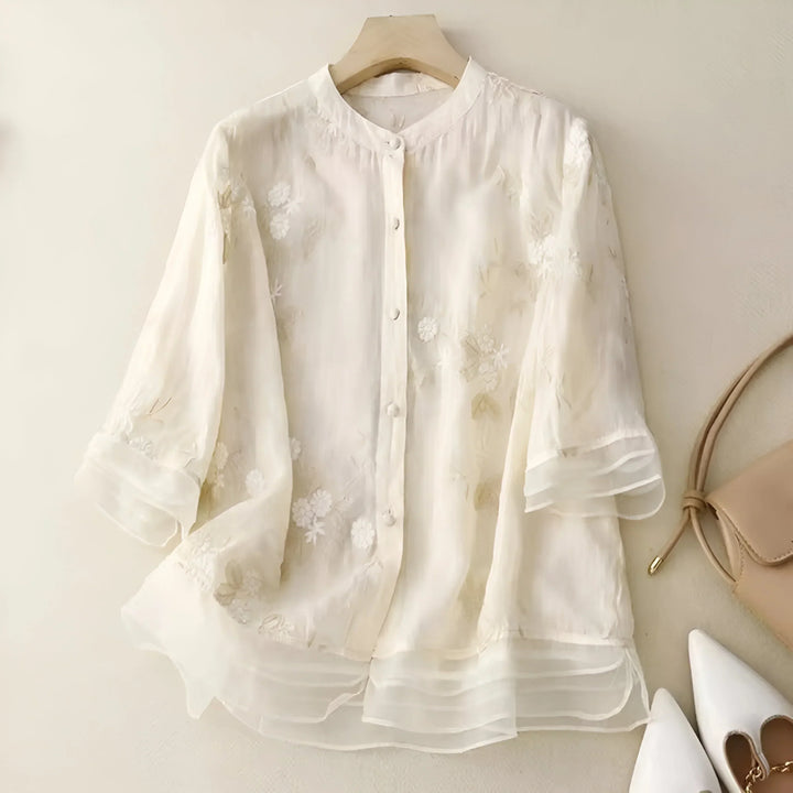 Wilhelmina | Light Cotton Blouse