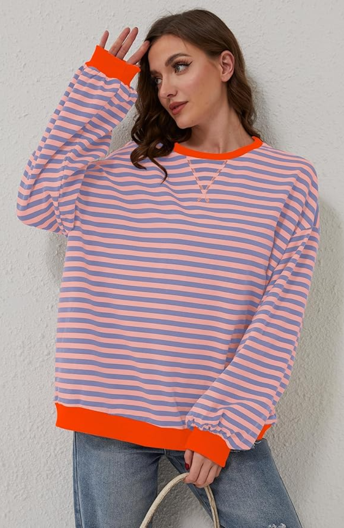 Kirsten | Striped Oversized Sweater