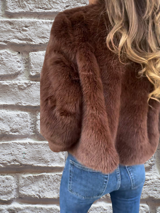 Angelyne | Luxury Faux Fur Jacket