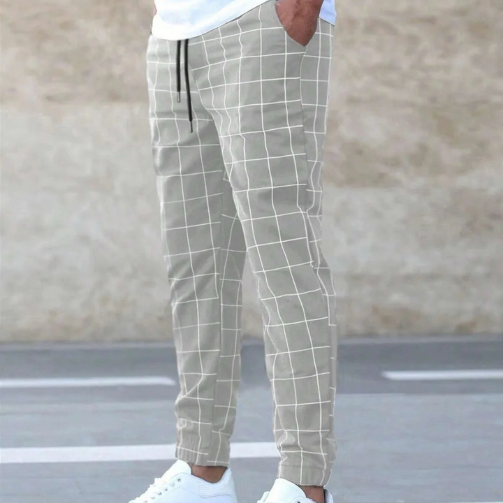 Clemente | Men’s Checkered Jogger Pants