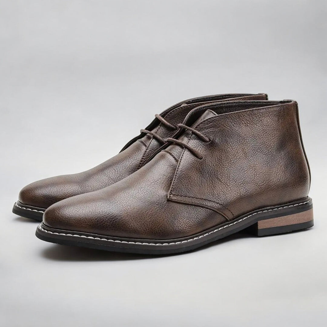 Asher | Leather Chukka Boots