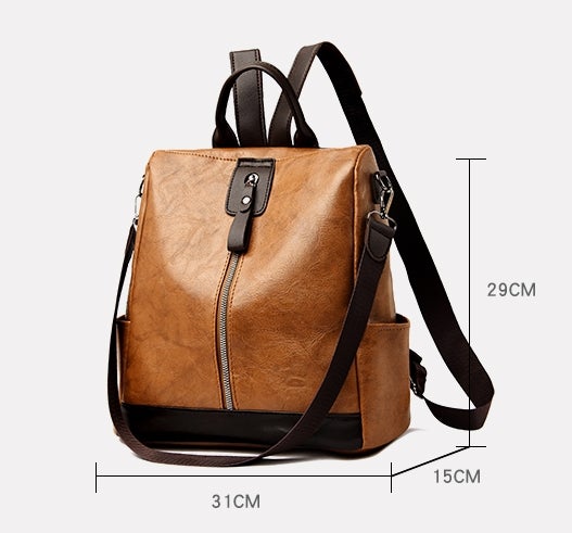 Marina | Leather Backpack