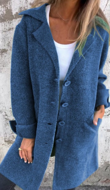 Candice | Casual Single-Breasted Stylish Reversible Coat