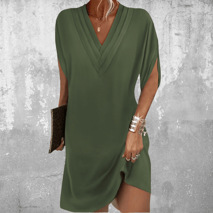 Amelyn | Elegant Dress with Belly Coverage