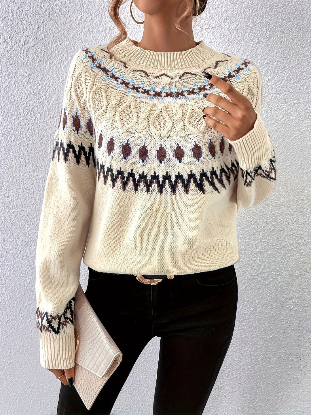 Clementine | Vibrant Cozy Sweater