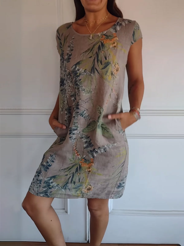 Debiana | Nature Inspired Cotton Dress