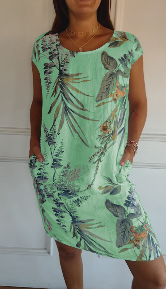 Debiana | Nature Inspired Cotton Dress