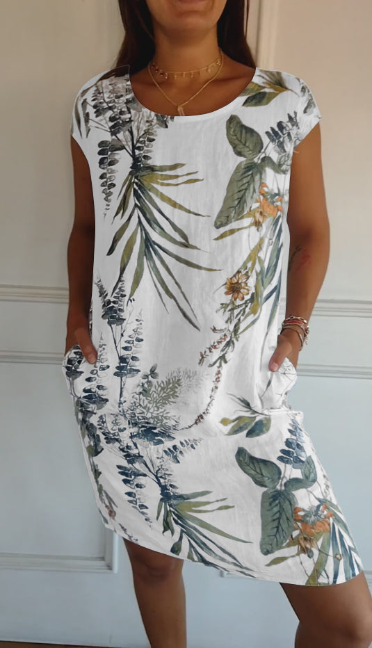 Debiana | Nature Inspired Cotton Dress