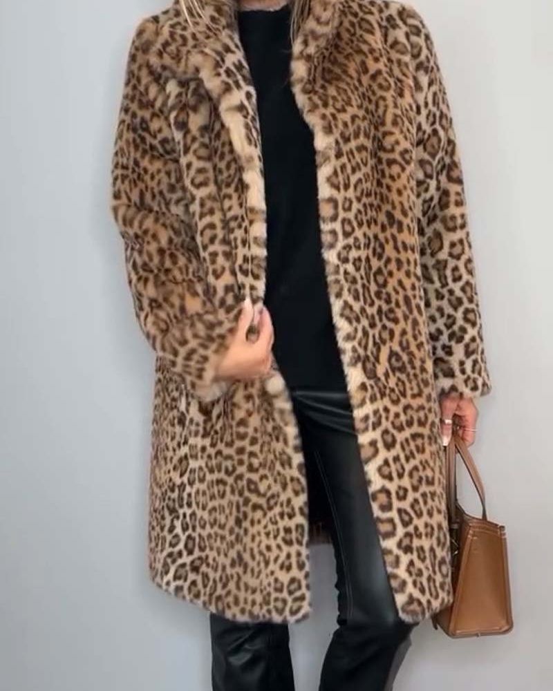 Imelda | Soft Leopard Print Jacket