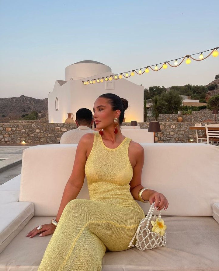 Alethea | Elegant Sleeveless Maxi Dress