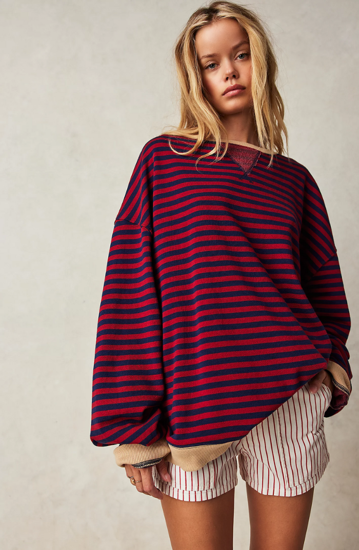 Kirsten | Striped Oversized Sweater