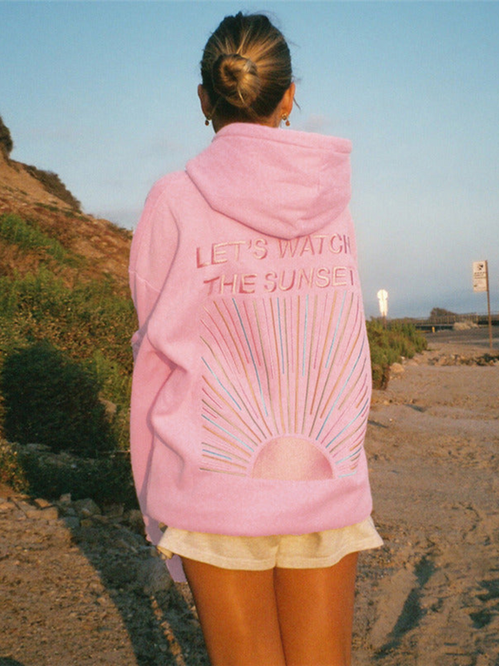 Carina | Cozy Sunset Hoodie