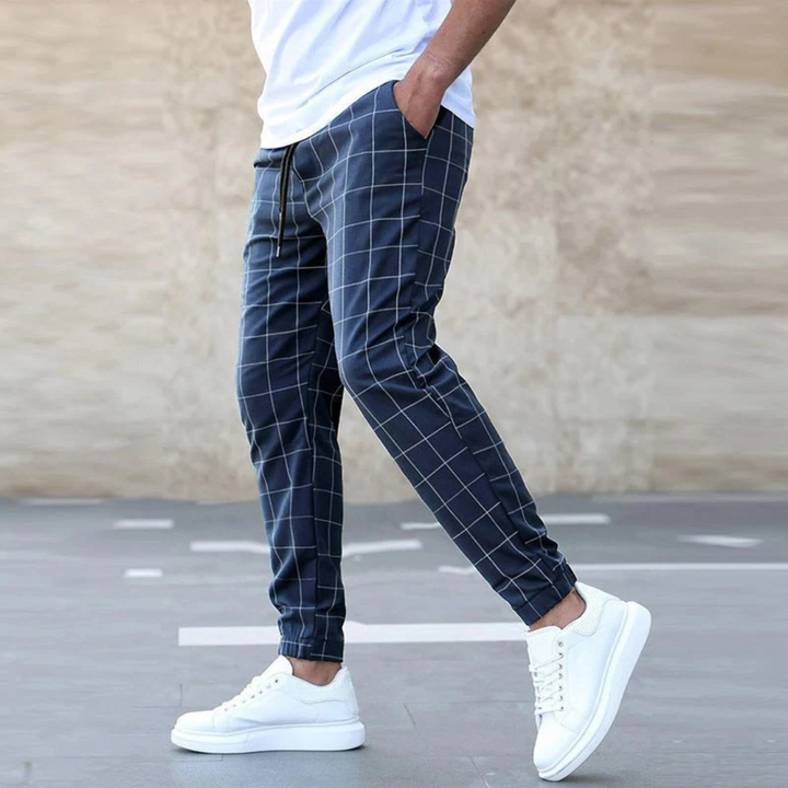 Clemente | Men’s Checkered Jogger Pants