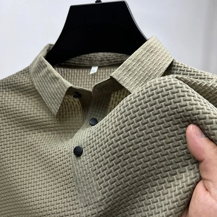 Luxurious Short Sleeve Polo Shirt for Men