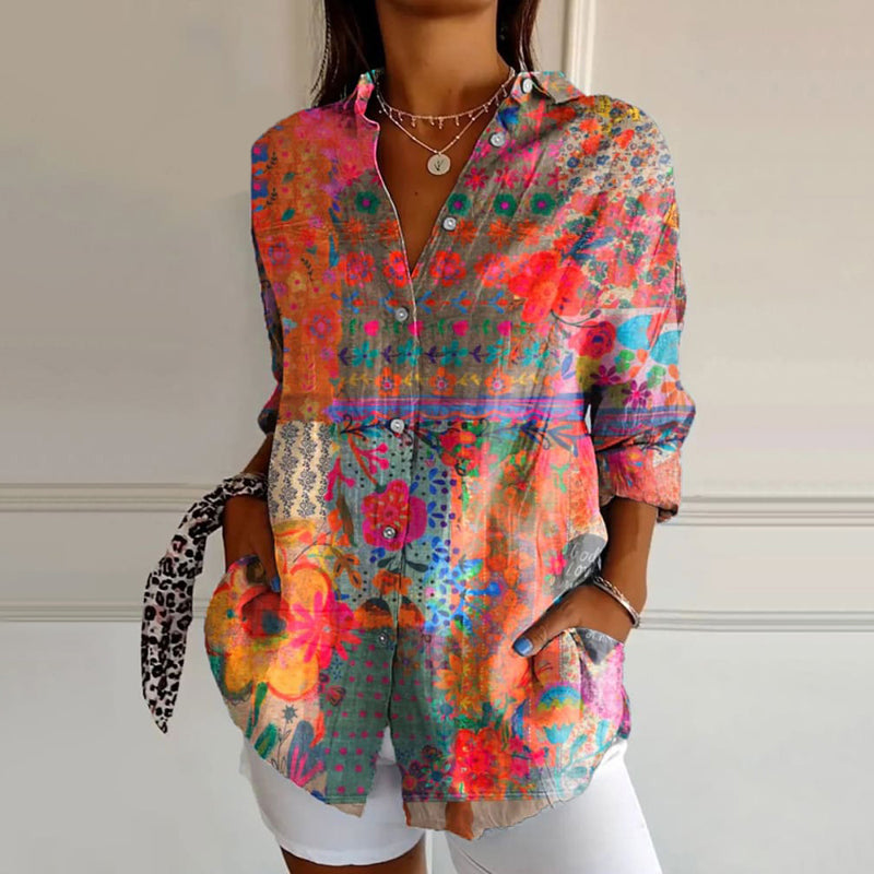 Alexandria | Floral Blouse