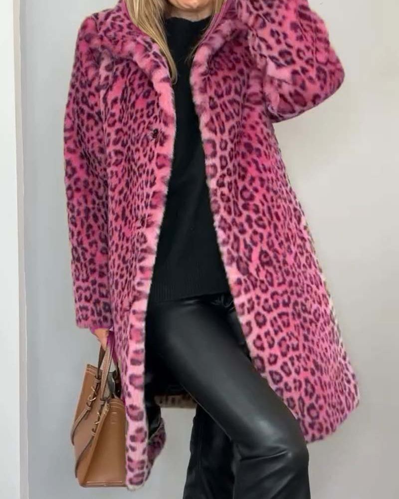 Imelda | Soft Leopard Print Jacket