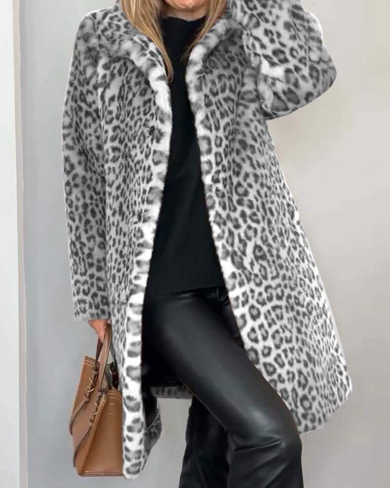 Imelda | Soft Leopard Print Jacket