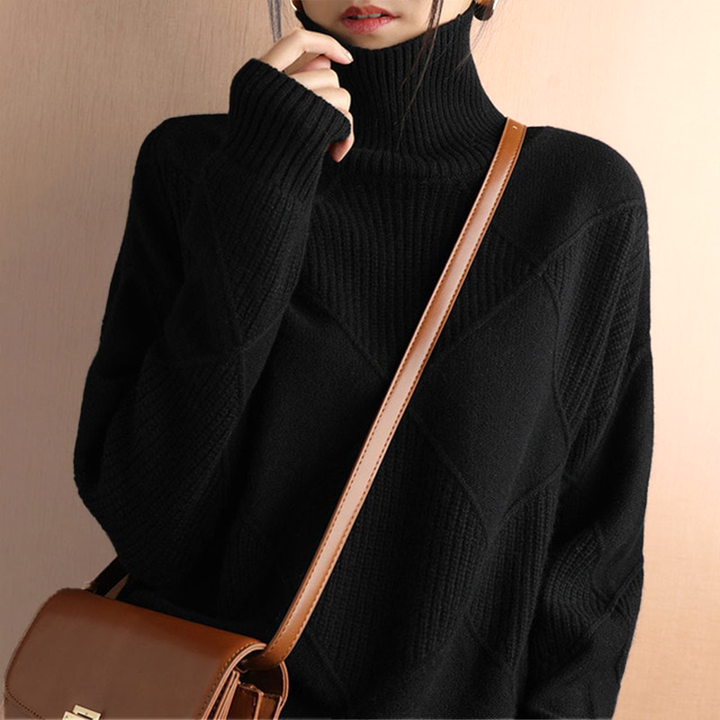 Andréanne | Knitted Turtleneck Sweater