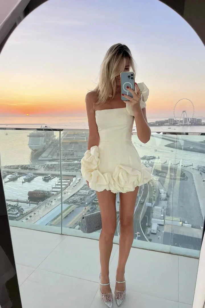 Elegant Off-Shoulder Mini Dress for Women