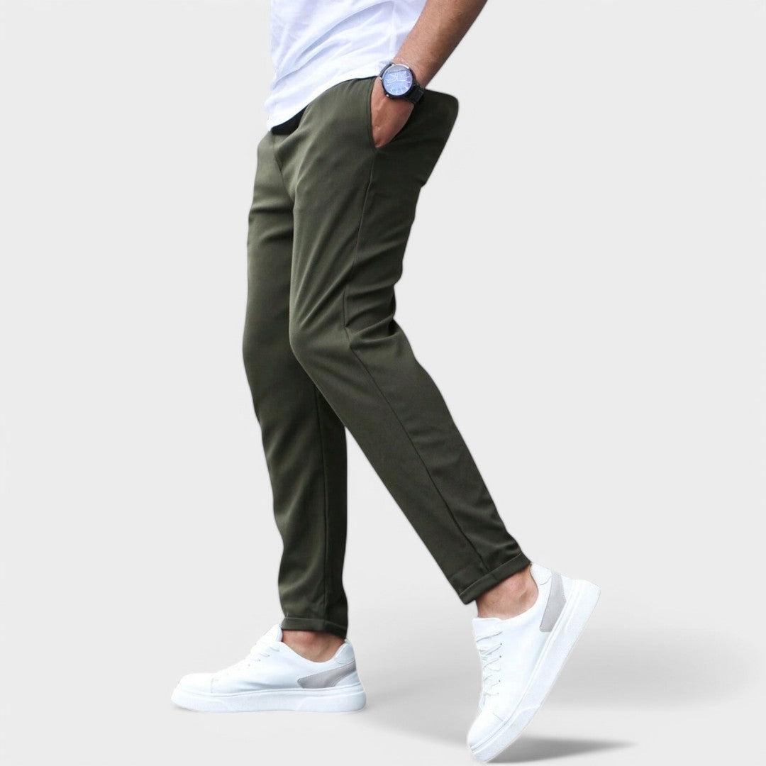 Matias | Men's Stretch Slim-Fit Trousers