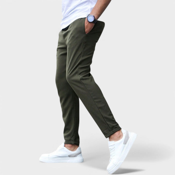 Matias | Men's Stretch Slim-Fit Trousers