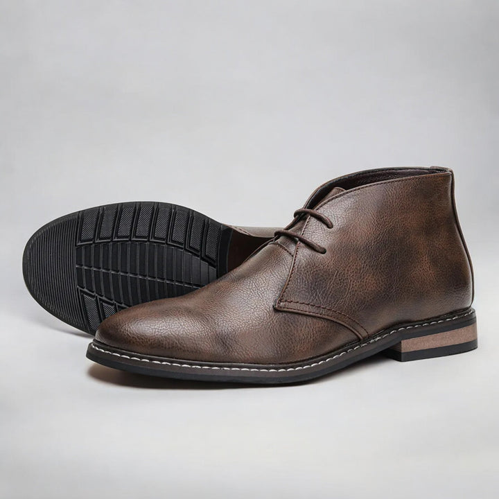 Asher | Leather Chukka Boots