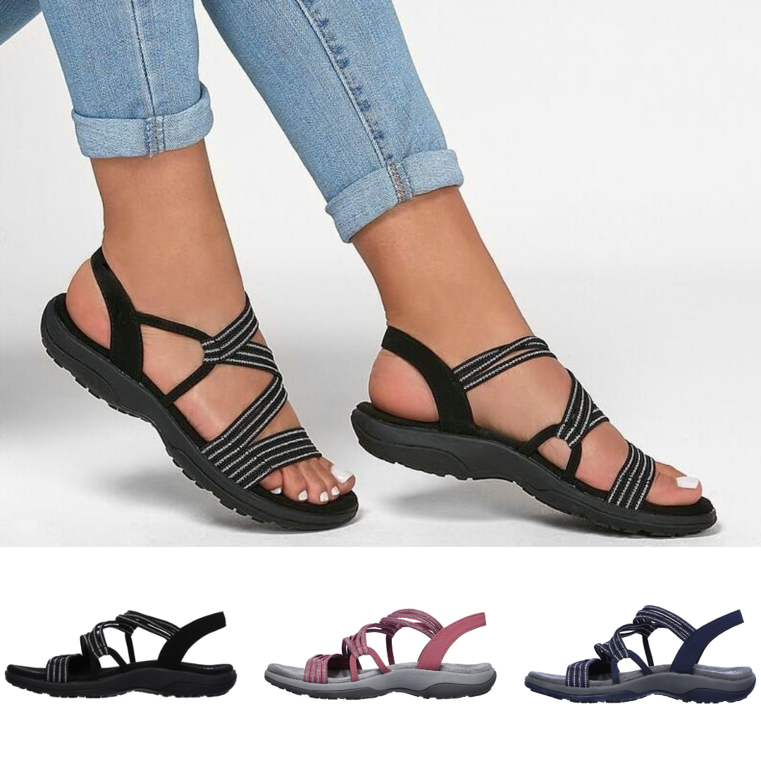 Soft Platform Open Toe Sandals for Women