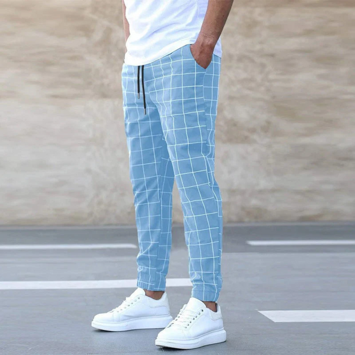 Clemente | Men’s Checkered Jogger Pants