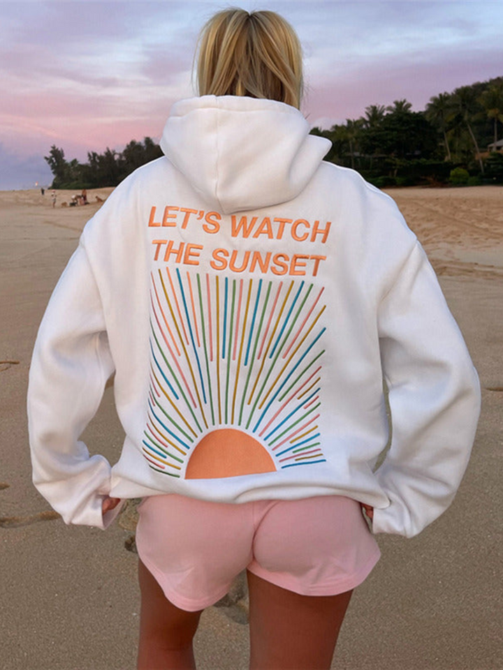 Carina | Cozy Sunset Hoodie