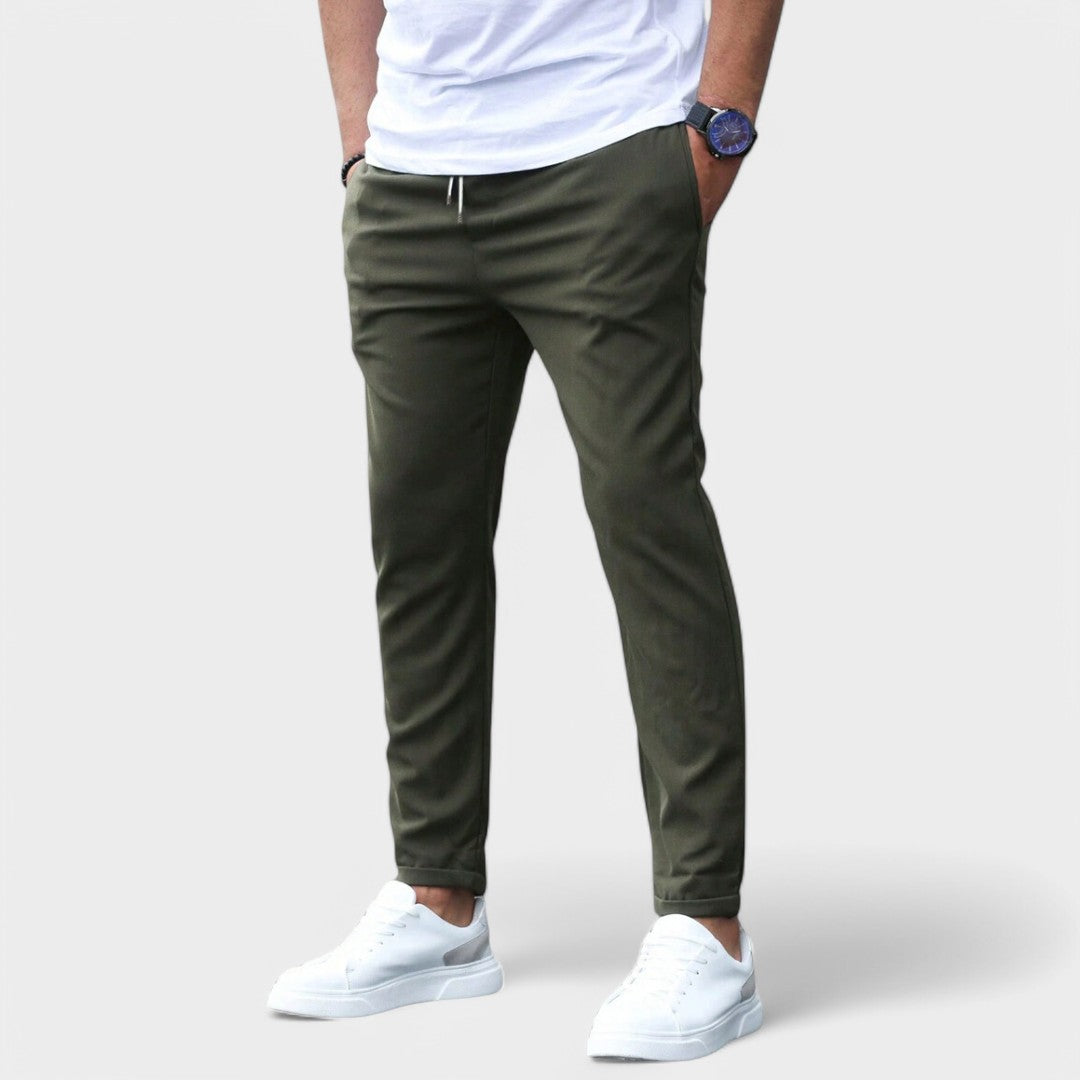 Matias | Men's Stretch Slim-Fit Trousers