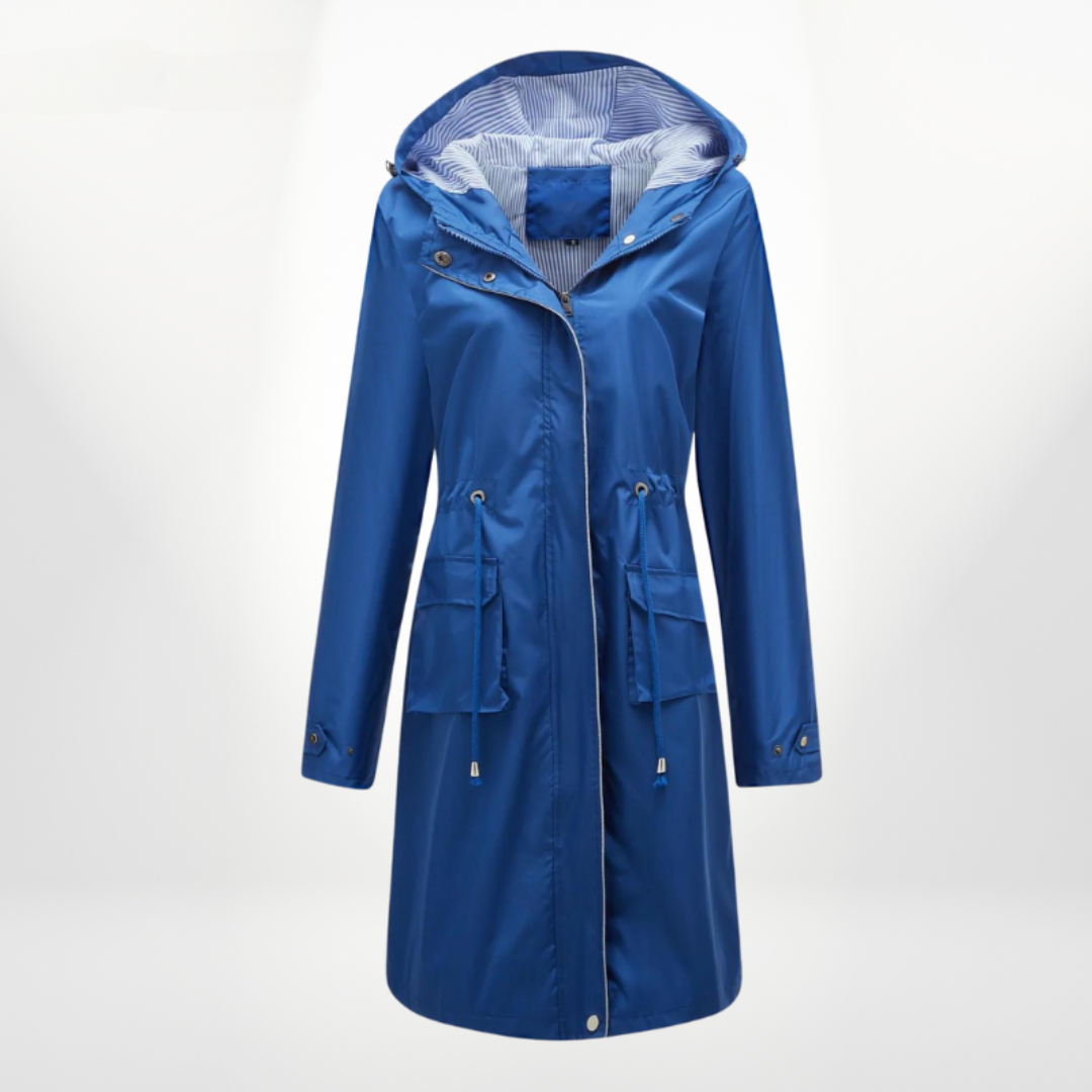 Hooded Waterproof Windbreaker for Women