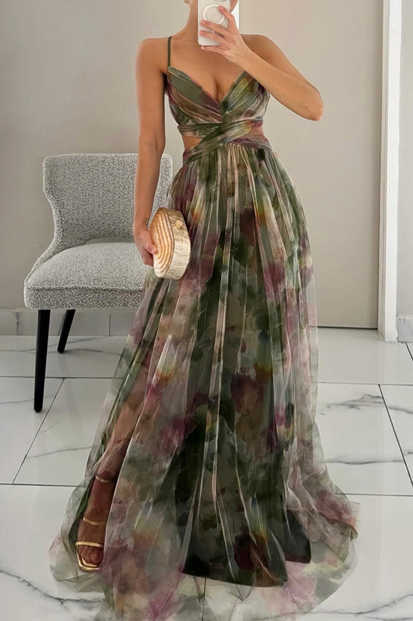 Gita | Romantic Floral Maxi Dress