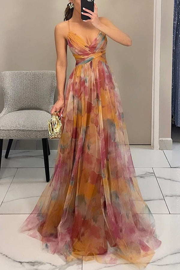 Gita | Romantic Floral Maxi Dress