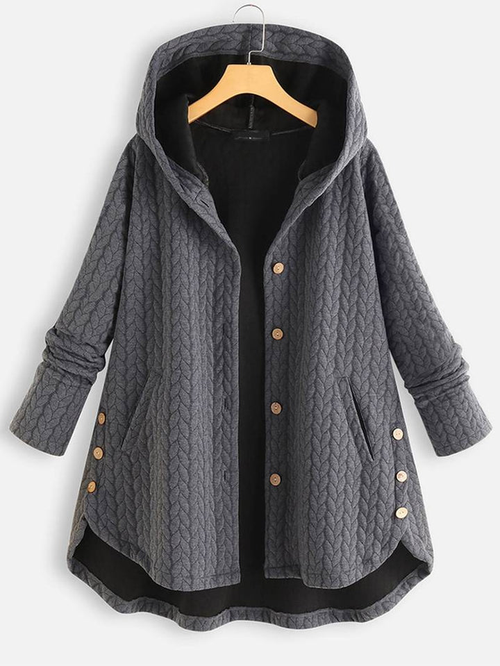 Dottie | Women's Warm Winter With Hood Jacket