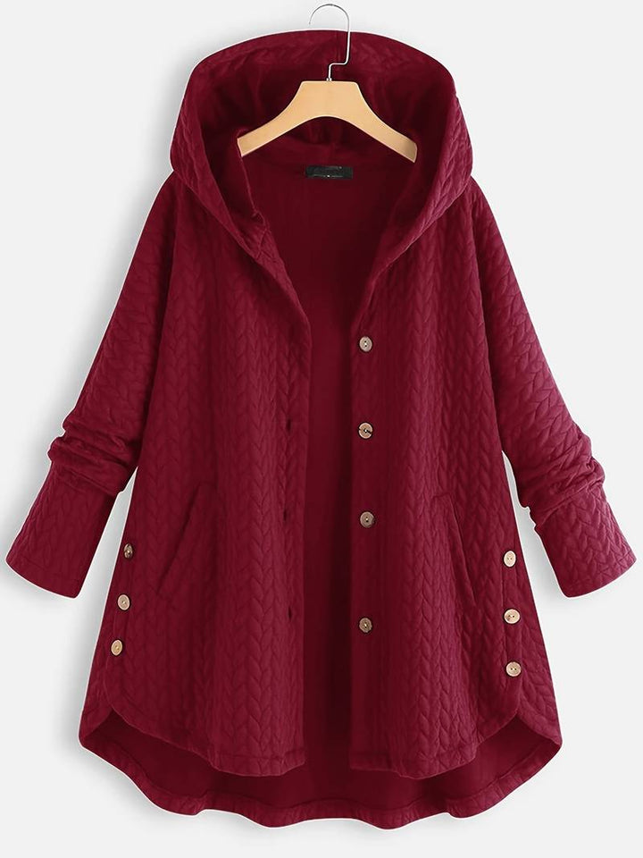 Dottie | Women's Warm Winter With Hood Jacket