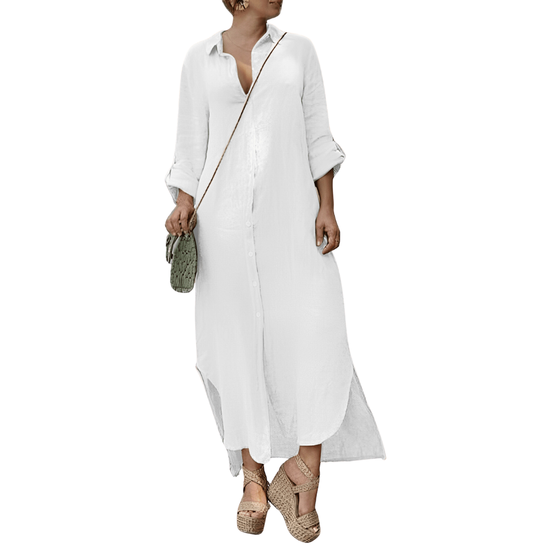 Women’s Long Sleeve Shirt Dress