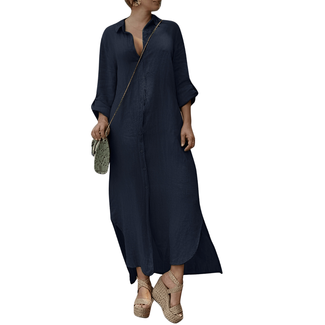 Women’s Long Sleeve Shirt Dress