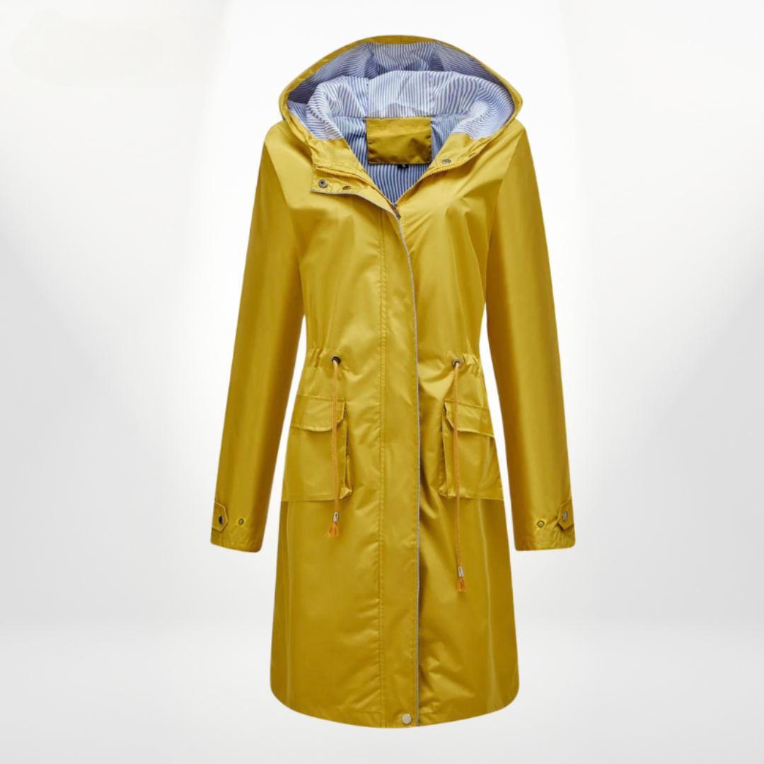 Hooded Waterproof Windbreaker for Women